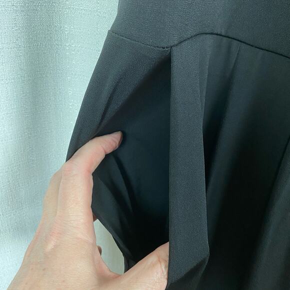 Torrid Black Studio Knit Tube Top Wide Leg Jumpsuit Sz.3 NWT - Picture 9 of 15